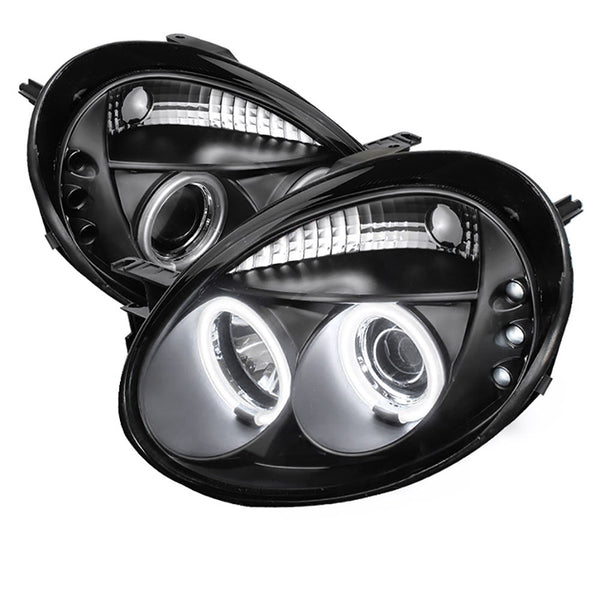 2003-2005 Dodge Neon Black Headlight