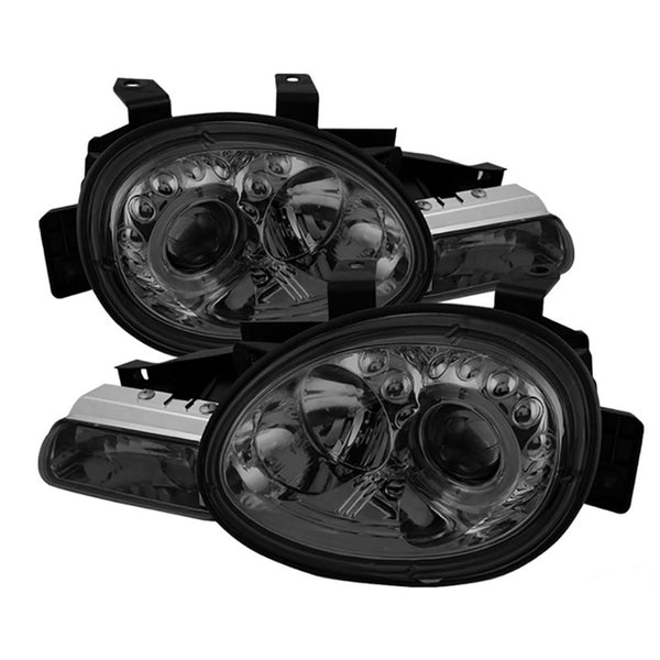 1995-1999 Dodge Neon Smoked Headlight