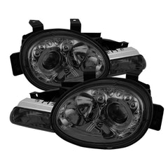 1995-1999 Dodge Neon Smoked Headlight