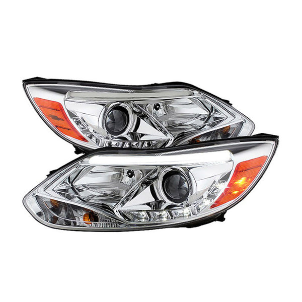 2012-2014 Ford Focus Chrome Headlight