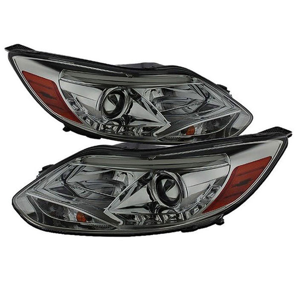 2012-2014 Ford Focus Smoked Headlight