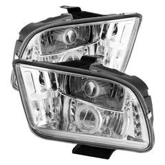 2005-2009 Ford Mustang Chrome Headlight