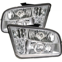 2005-2009 Ford Mustang Chrome Headlight