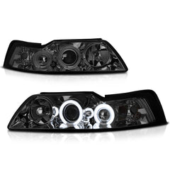 1999-2004 Ford Mustang Smoked Headlight