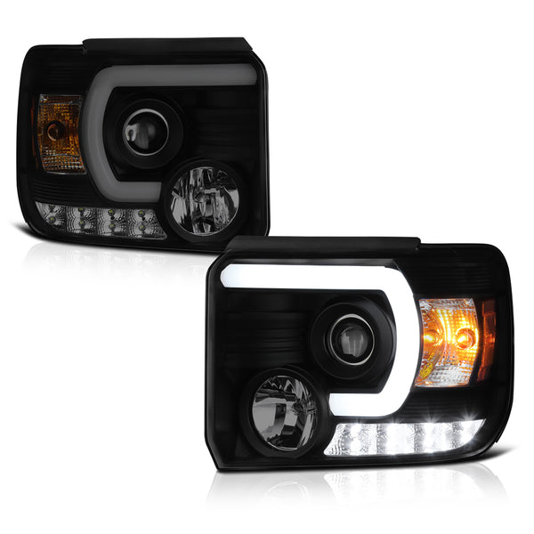 2014-2015 GMC Sierra 1500 Sinister Black Headlight