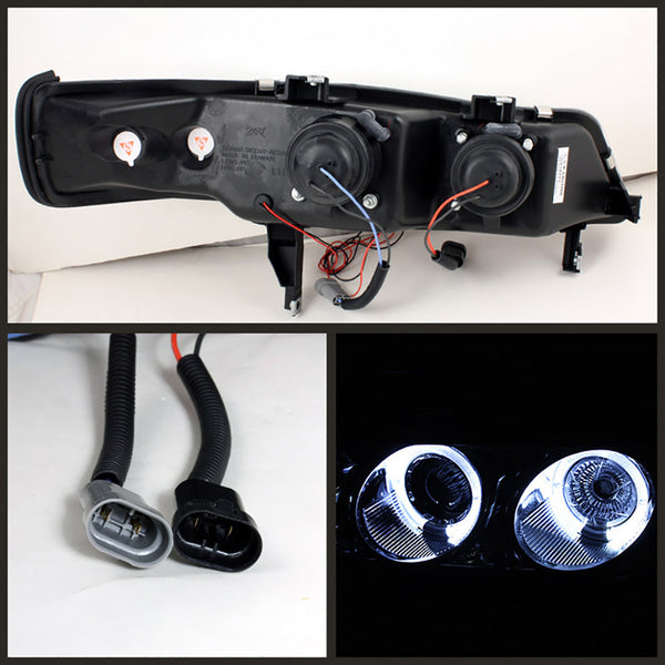 1994-1997 Honda Accord Chrome Headlight