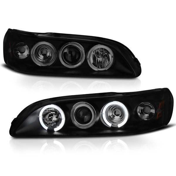 1998-2002 Honda Accord Sinister Black Headlight