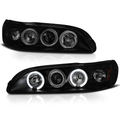 1998-2002 Honda Accord Sinister Black Headlight