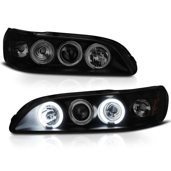 1998-2002 Honda Accord Sinister Black Headlight