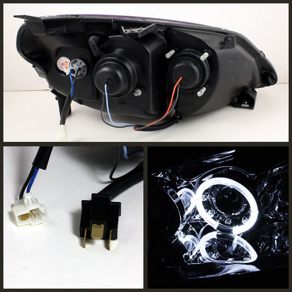 2001-2003 Honda Civic Chrome Headlight