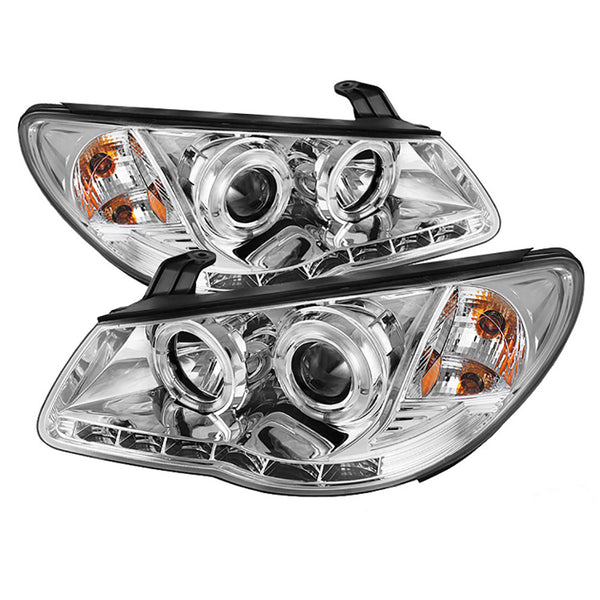 2007-2010 Hyundai Elantra Chrome Headlight