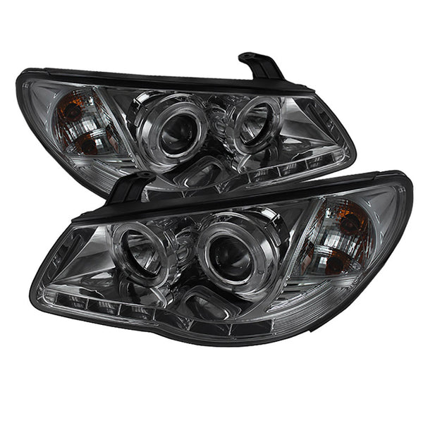 2007-2010 Hyundai Elantra Smoked Headlight