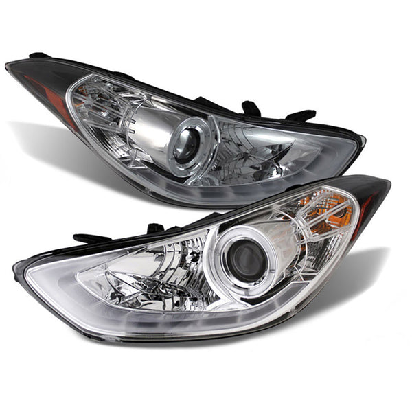 2011-2013 Hyundai Elantra Chrome Headlight