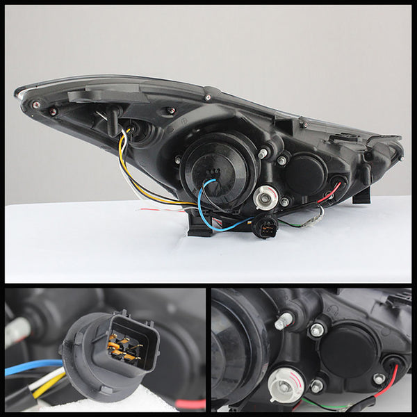 2011-2013 Hyundai Elantra Chrome Headlight