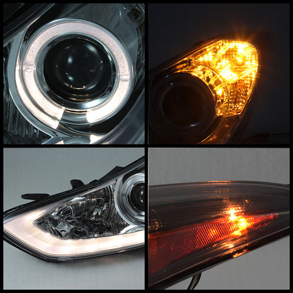 2011-2013 Hyundai Elantra Chrome Headlight