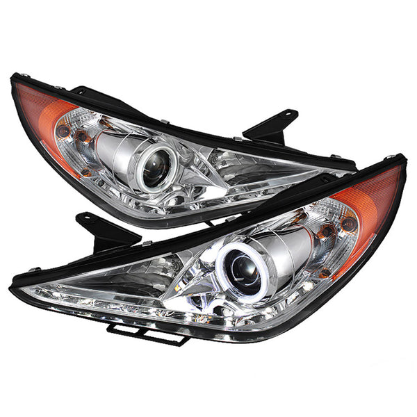 2011-2014 Hyundai Sonata Chrome Headlight