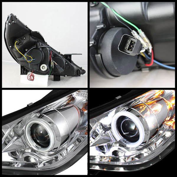 2011-2014 Hyundai Sonata Chrome Headlight