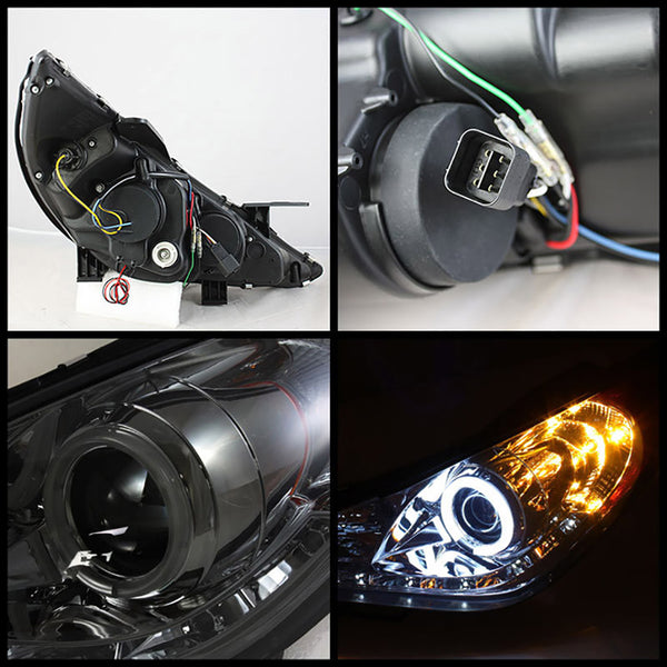 2011-2014 Hyundai Sonata Smoked Headlight