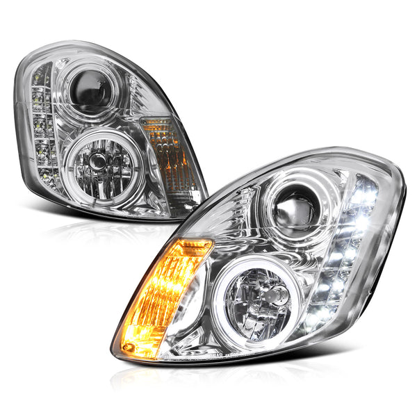 2003-2004 Infiniti G35 Chrome Headlight
