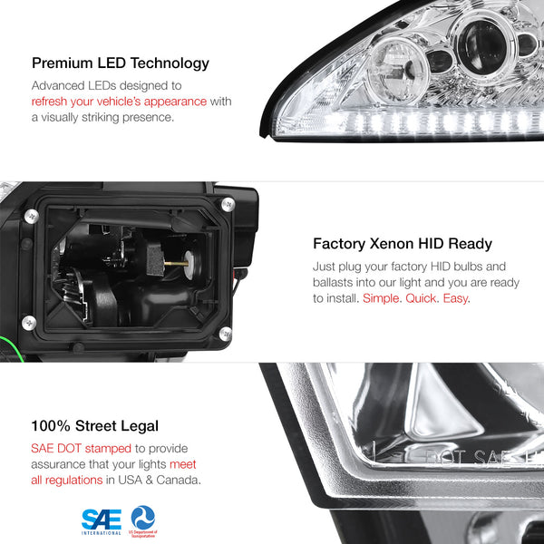 2004-2006 Lexus RX Series Chrome Headlight
