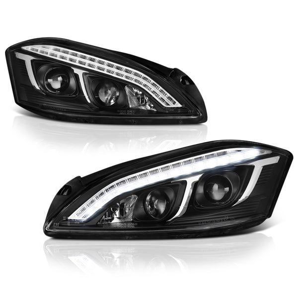 2007-2013 Mercedes-Benz W221 S-Class Black Headlight