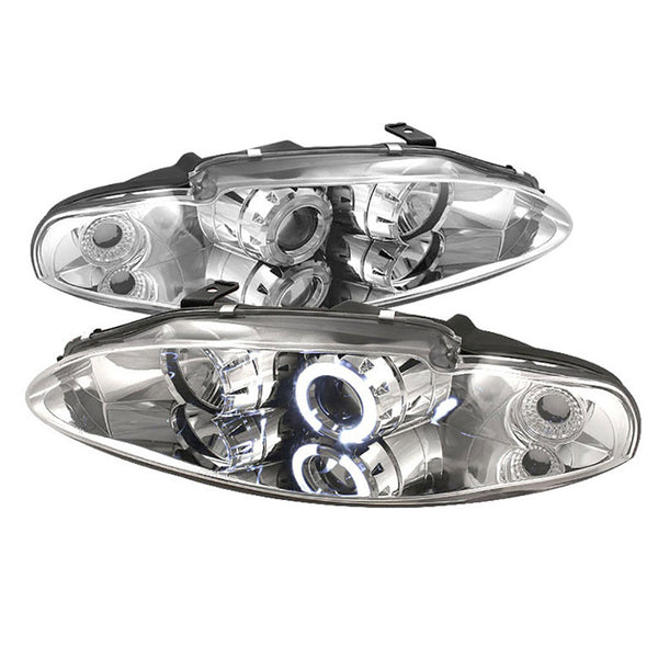 1995-1996 Mitsubishi Eclipse Chrome Headlight