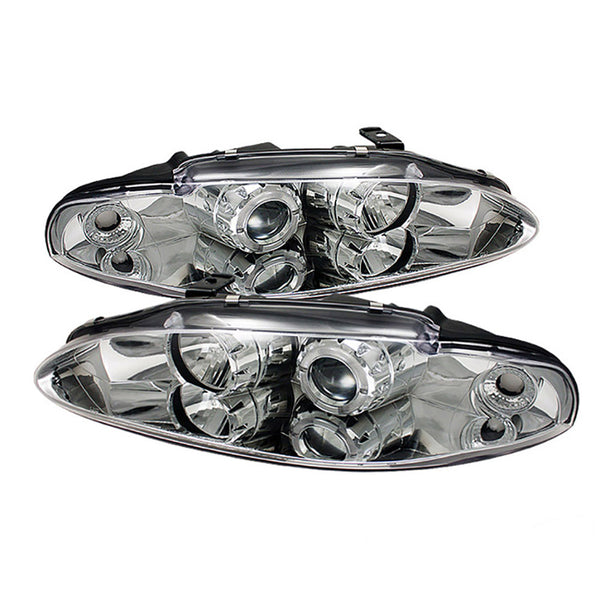 1995-1996 Mitsubishi Eclipse Chrome Headlight