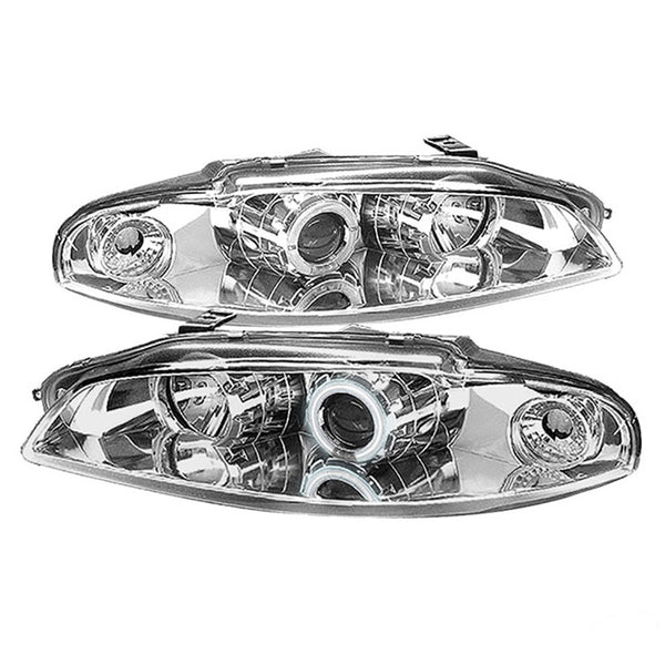 1997-1999 Mitsubishi Eclipse Chrome Headlight