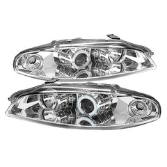 1997-1999 Mitsubishi Eclipse Chrome Headlight