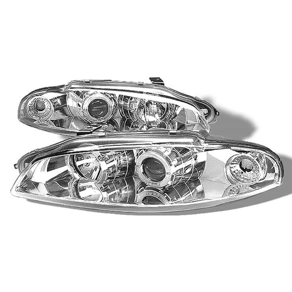 1997-1999 Mitsubishi Eclipse Chrome Headlight