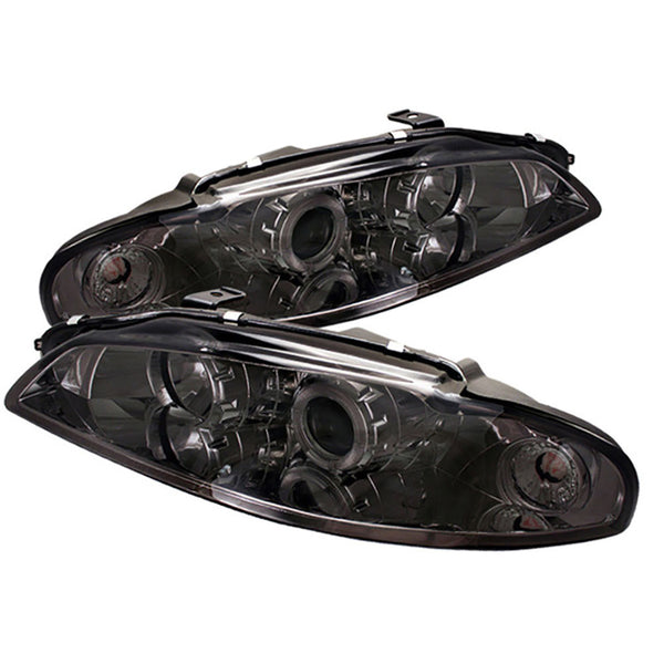 1997-1999 Mitsubishi Eclipse Smoked Headlight