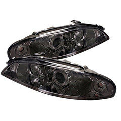 1997-1999 Mitsubishi Eclipse Smoked Headlight