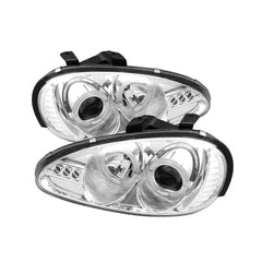 1992-1995 Mazda MX-3 Chrome Headlight