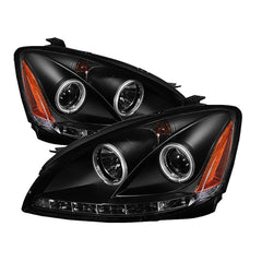 2002-2004 Nissan Altima Black Headlight