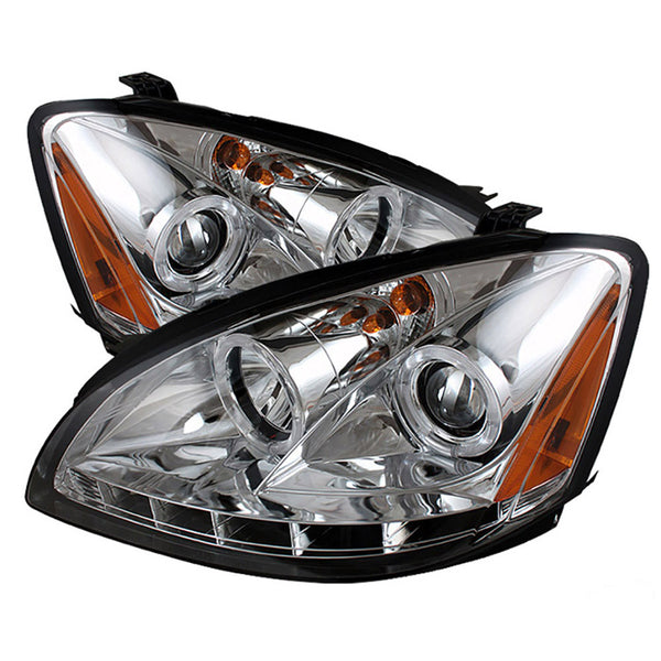 2002-2004 Nissan Altima Chrome Headlight