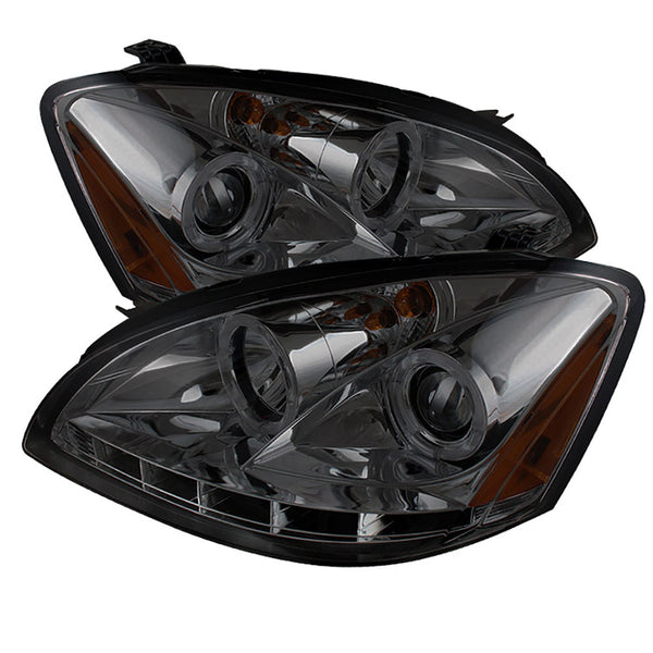 2002-2004 Nissan Altima Smoked Headlight
