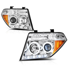 2005-2008 Nissan Frontier Chrome Headlight