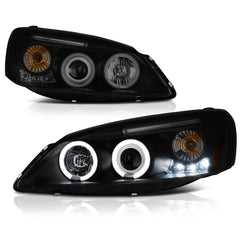 2005-2010 Pontiac G6 Sinister Black Headlight