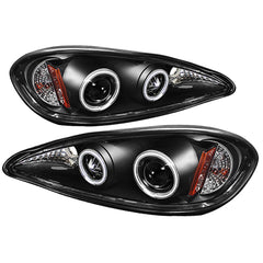 1999-2005 Pontiac Grand AM Black Headlight
