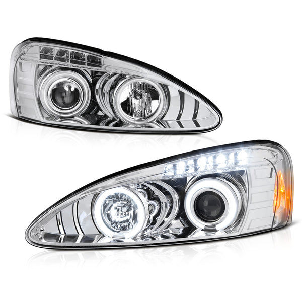 2004-2008 Pontiac Grand Prix Chrome Headlight