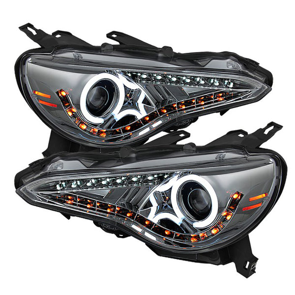 2013-2016 Scion FR-S Smoked Headlight