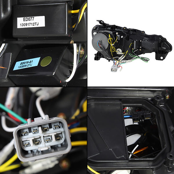 2013-2016 Subaru BRZ Chrome Headlight