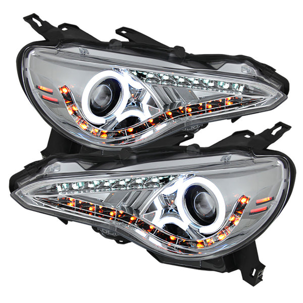 2013-2016 Subaru BRZ Chrome Headlight