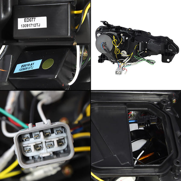 2013-2016 Subaru BRZ Smoked Headlight