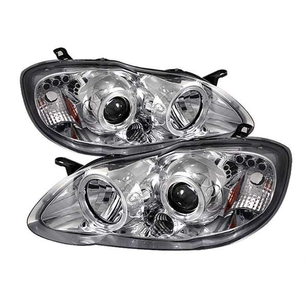 2003-2008 Toyota Corolla Chrome Headlight