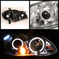 2003-2008 Toyota Corolla Chrome Headlight