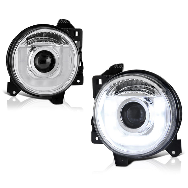 2007-2015 Toyota FJ Cruiser Chrome Headlight