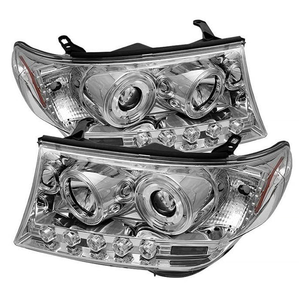 2008-2011 Toyota Land Cruiser Chrome Headlight