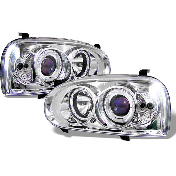 1993-1998 Volkswagen Golf Chrome Headlight