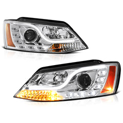 2011-2014 Volkswagen Jetta Chrome Headlight